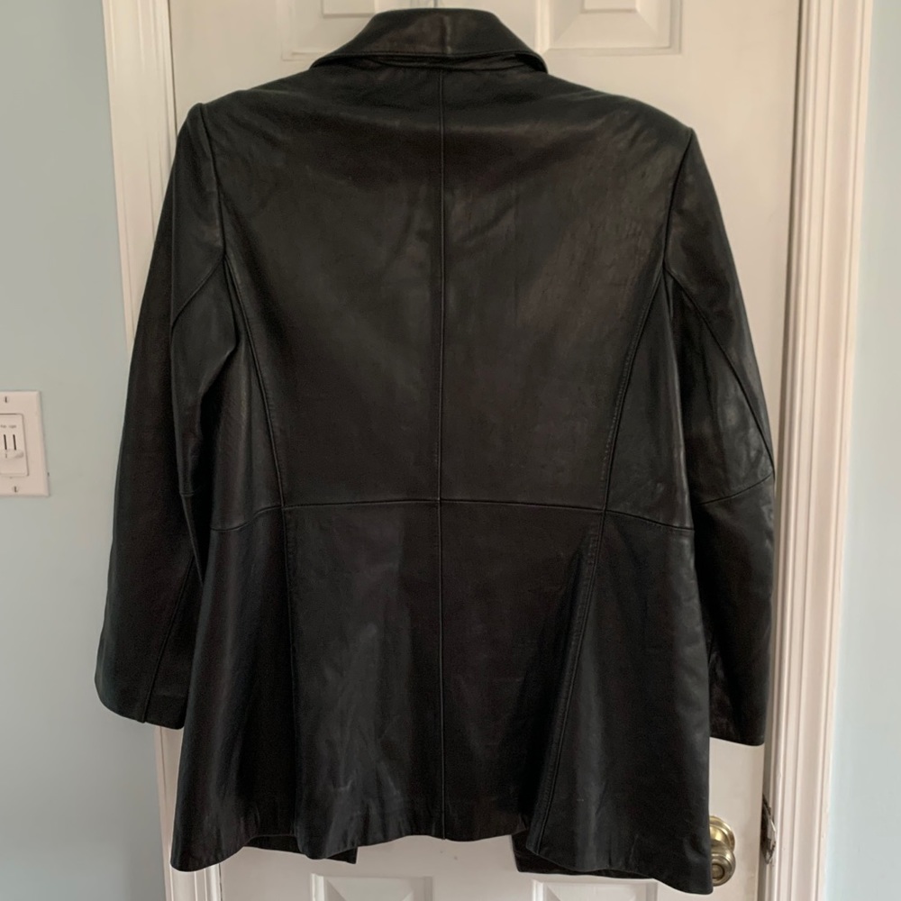 Anne Klein Leather Jacket - Picture 2 of 5
